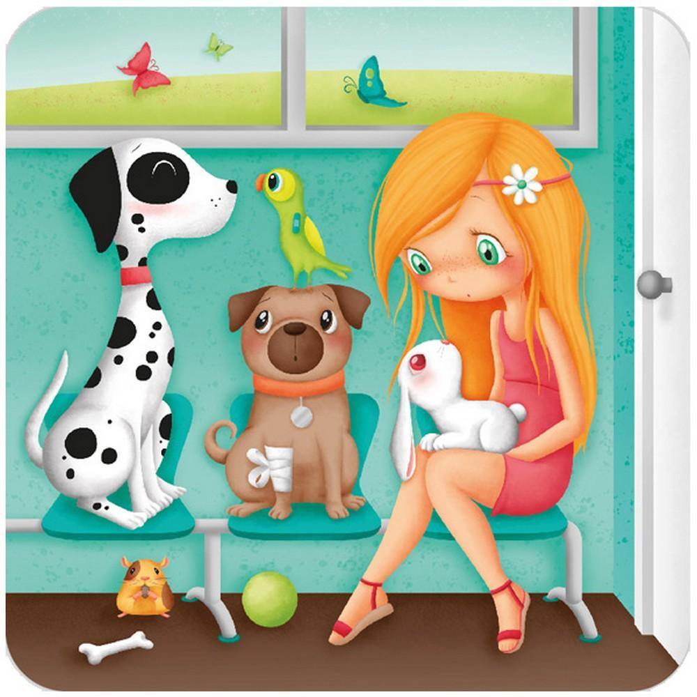 4 az 1-ben puzzle - Az állatorvos-Eureka KIDS-5-Játszma.ro - A maradandó élmények boltja