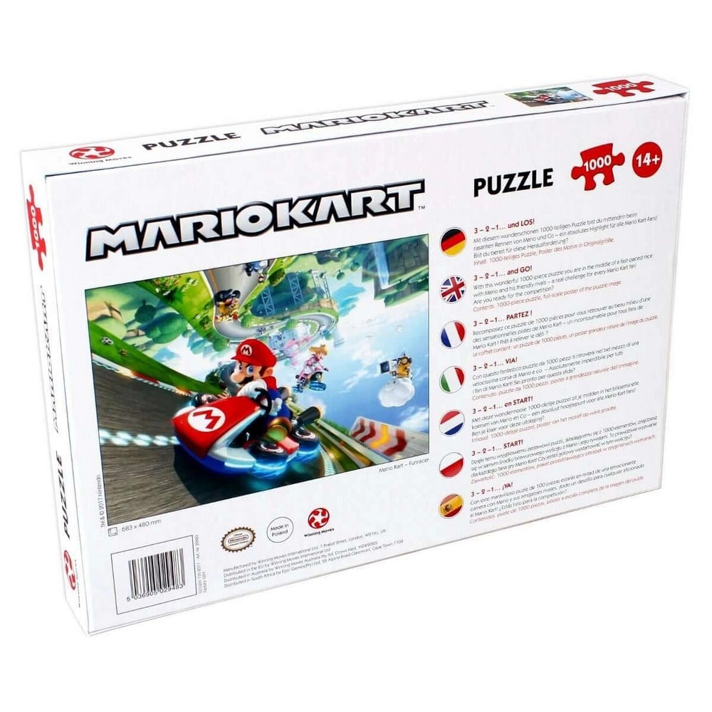 1000 darabos Super Mario - Fun Racer Puzzle