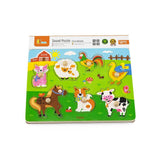 Puzzle sonor de 7 piese - Animale de companie, Viga