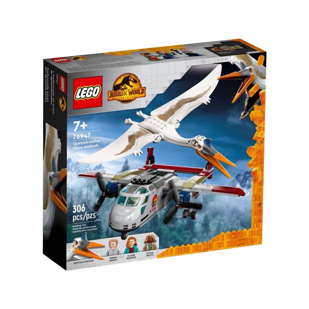 LEGO Jurassic World Quetzalcoatlus: repülőgépes támadás 76947