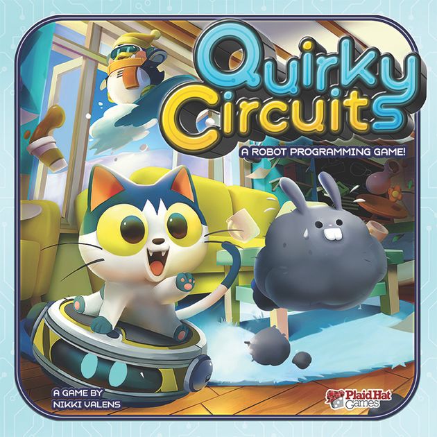 Quirky Circuits: Penny & Gizmo's Snow Day! -Angol nyelvű társasjáték