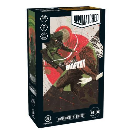 Unmatched: Robin Hood vs. Bigfoot magyar nyelvű társasjáték