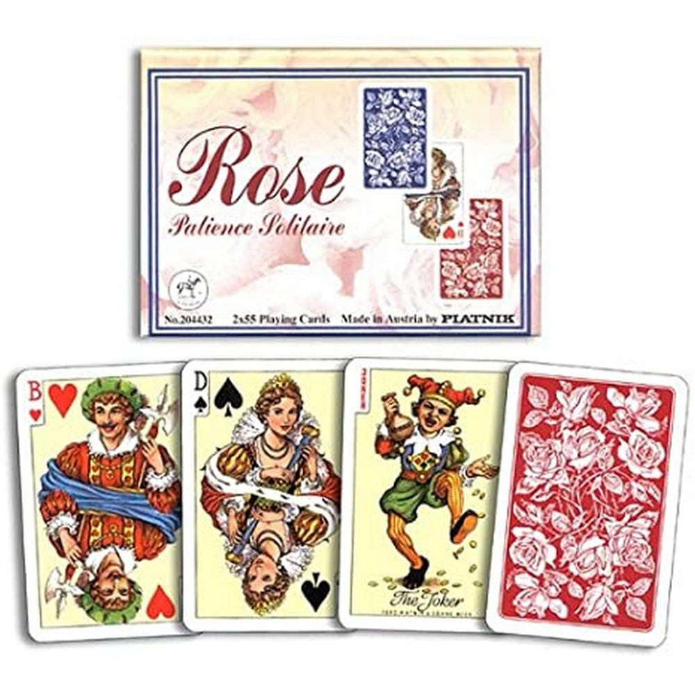 Francia kártya - Rose