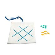 Utazó játékok: sakk, dáma, Tic Tac Toe, BS Toys angol nyelvű társasjáték