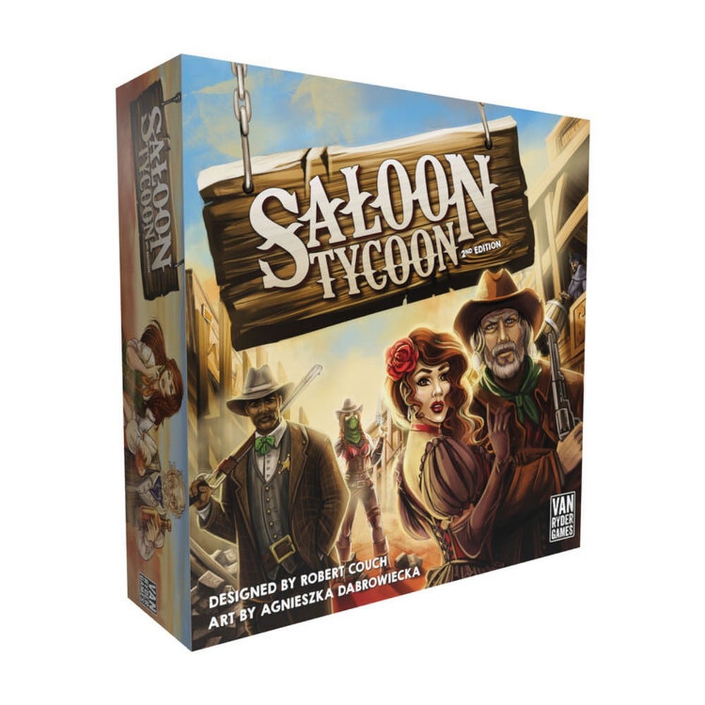 Saloon Tycoon (2nd edition) -Angol nyelvű társasjáték