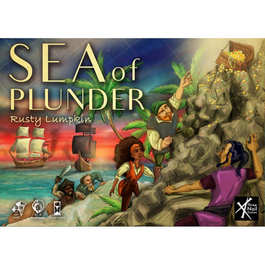 Sea of Plunder (sérült doboz) -Angol nyelvű társasjáték