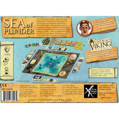 Sea of Plunder (sérült doboz) angol nyelvű társasjáték