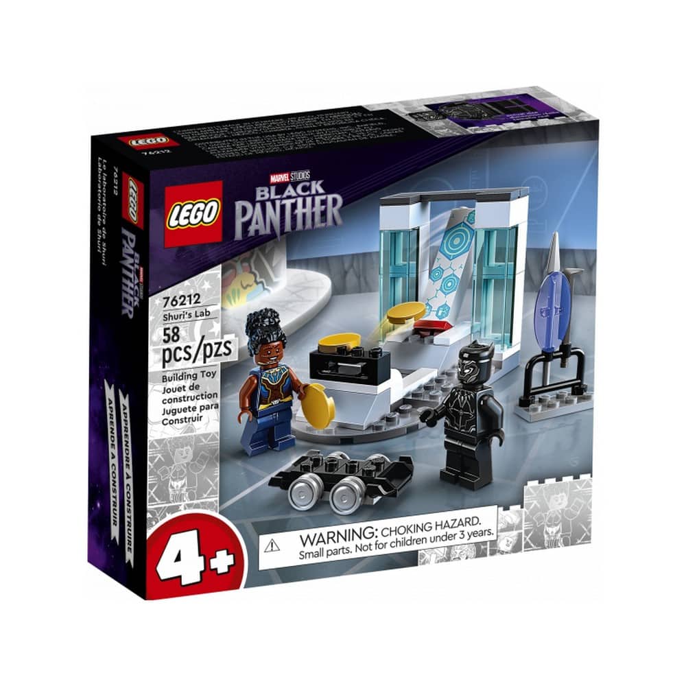 LEGO Marvel Super Heroes Shuri laborja 76212 58 darabos