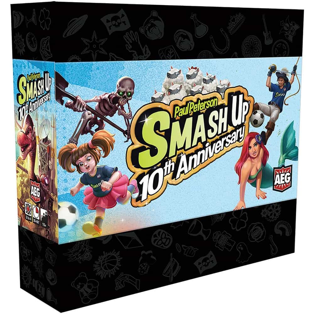 Smash Up: 10th Anniversary angol nyelvű társasjáték