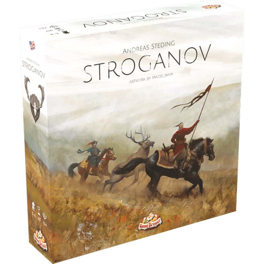 Stroganov angol nyelvű társasjáték