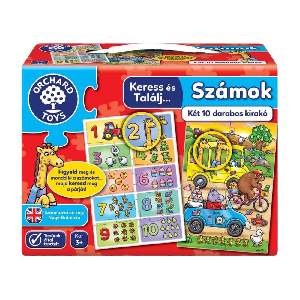 Szamok-Orchard Toys-1-Játszma.ro - A maradandó élmények boltja