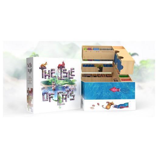 (ELŐRENDELÉS) The Isle of Cats: Kittens + Beasts & Big Box & Wooden Insert (Kickstarter Veteran 2 Pledge) - Játszma.ro - A maradandó élmények boltja