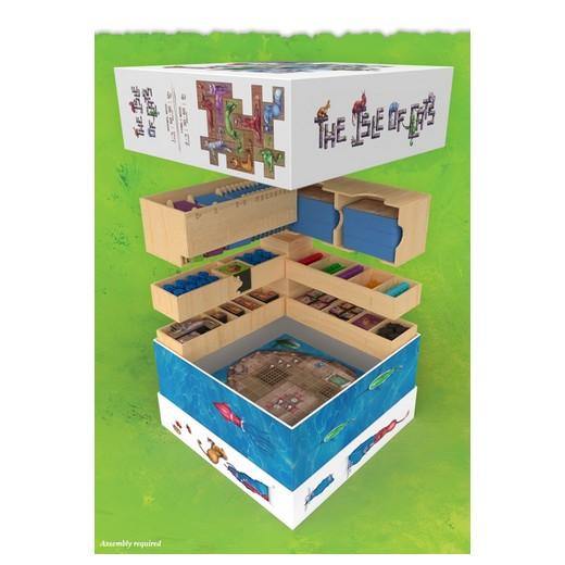 (ELŐRENDELÉS) The Isle of Cats: Kittens + Beasts & Big Box & Wooden Insert (Kickstarter Veteran 2 Pledge) - Játszma.ro - A maradandó élmények boltja