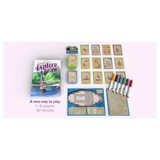 (ELŐRENDELÉS) The Isle of Cats: Explore and Draw (Kickstarter Edition) - Játszma.ro - A maradandó élmények boltja
