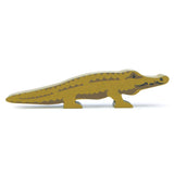 Krokodil, prémium minőségű fából - Crocodile - Tender Leaf Toys