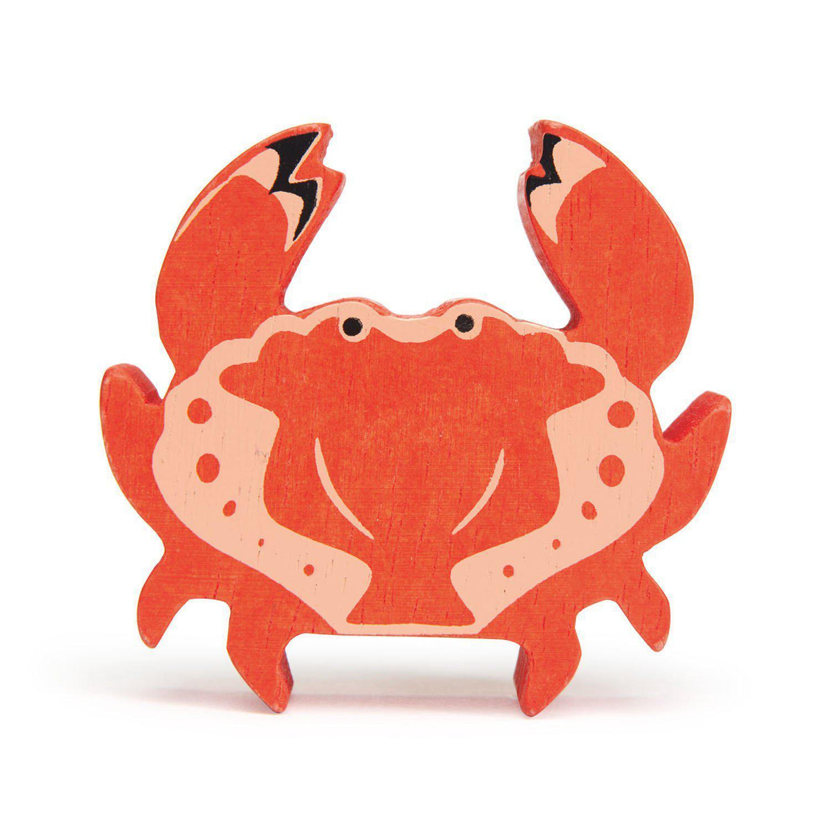 Rák, prémium minőségű fából - Crab - Tender Leaf Toys