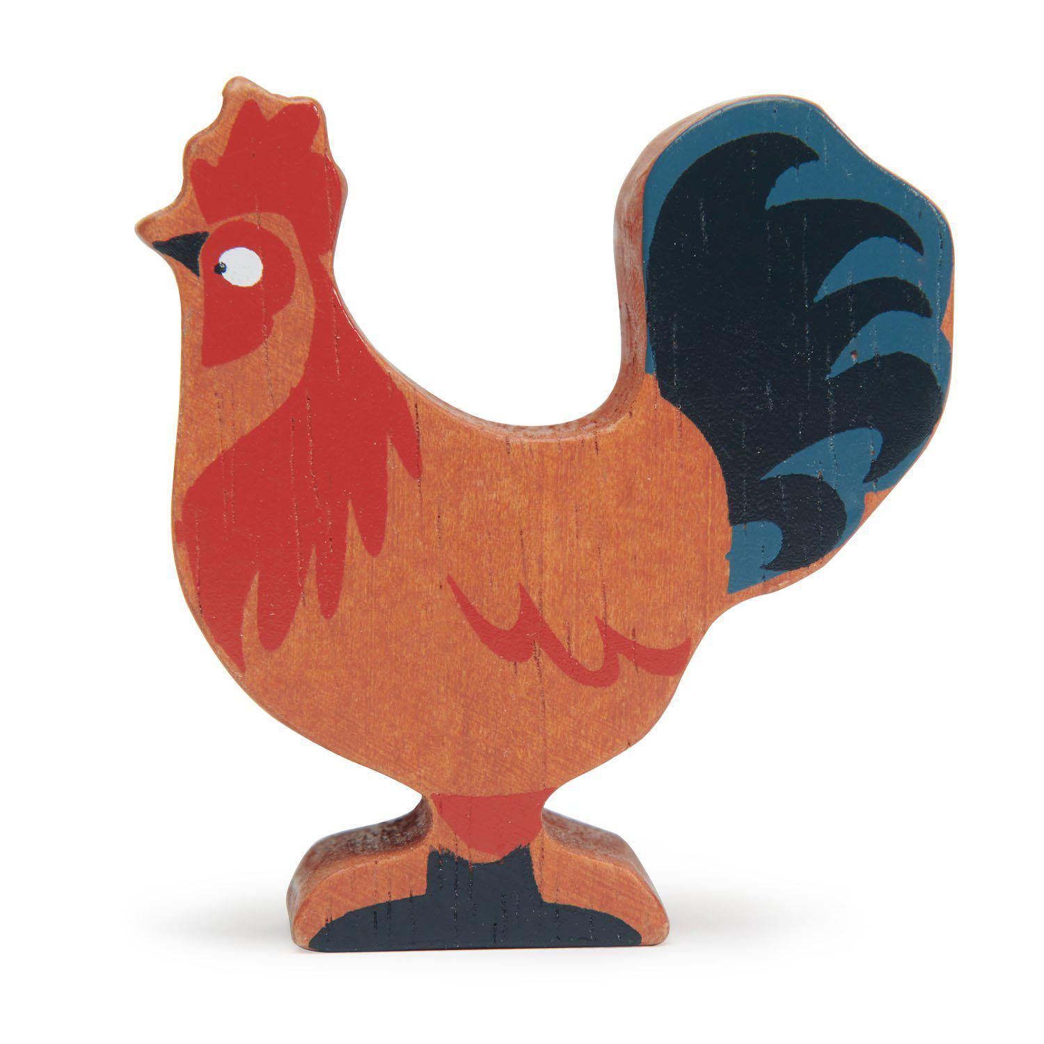 Kakas, prémium minőségű fából - Rooster - Tender Leaf Toys-Tender Leaf Toys-1-Játszma.ro - A maradandó élmények boltja
