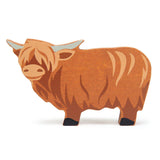 Bivaly, prémium minőségű fából - Highland Cow - Tender Leaf Toys