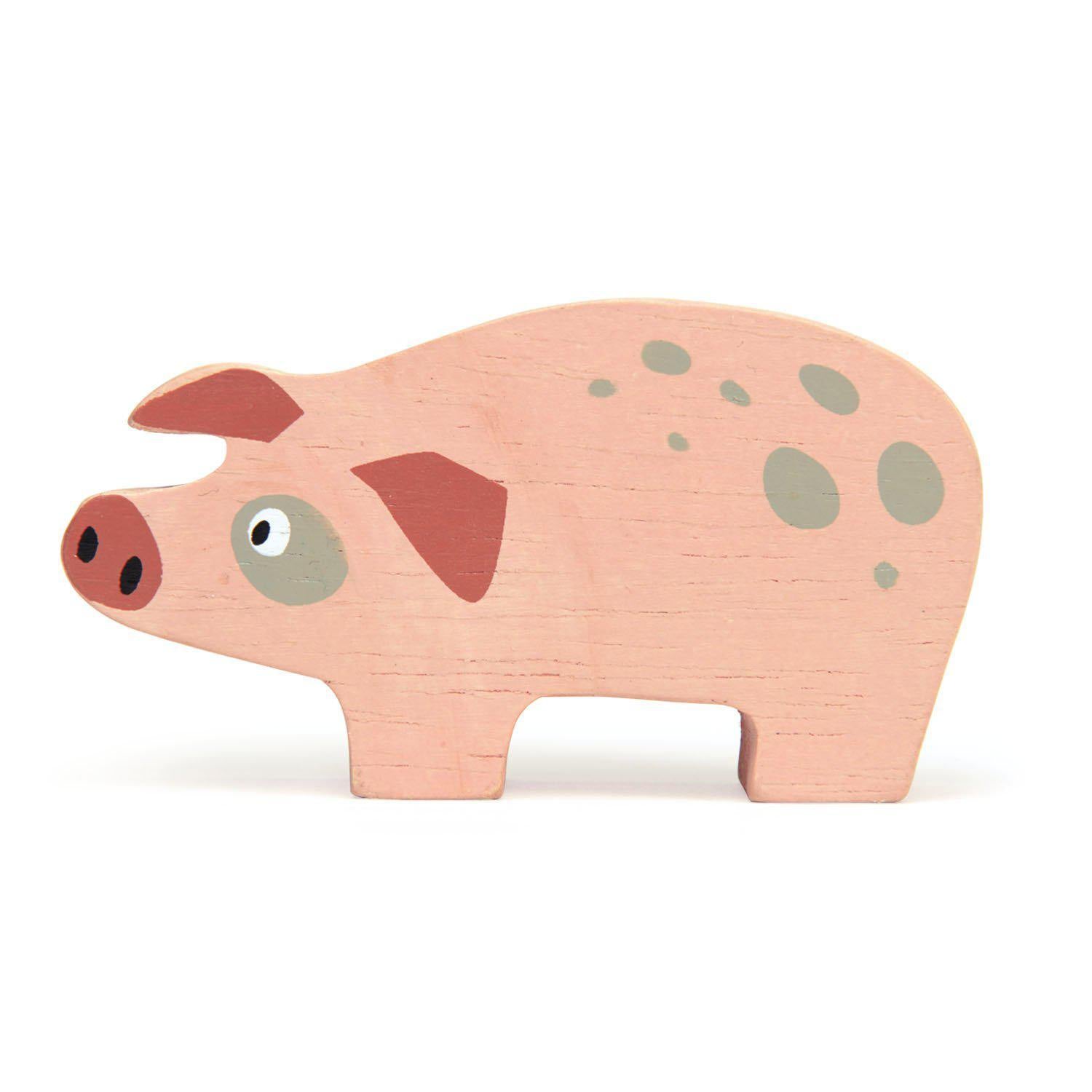 Malacka, prémium minőségű fából - Pig - Tender Leaf Toys-Tender Leaf Toys-1-Játszma.ro - A maradandó élmények boltja