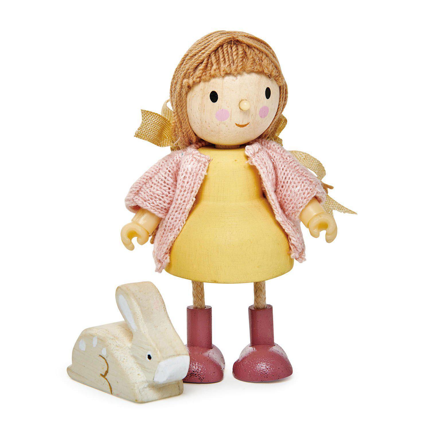 Amy és a nyuszi, prémium minőségű fából - állítható testrészekkel - Tender Leaf Toys-Tender Leaf Toys-2-Játszma.ro - A maradandó élmények boltja