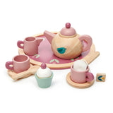 Teáskészlet, prémium minőségű fából - Birdie Tea - 8 darab - Tender Leaf Toys