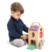 Szörnydoboz, prémium minőségű fából - Monster Lock Box - 8 uși încuiate - Tender Leaf Toys-Tender Leaf Toys-5-Játszma.ro - A maradandó élmények boltja