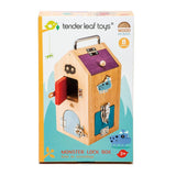 Cutia cu monștri, 8 mecanisme de închidere, Tender Leaf Toys