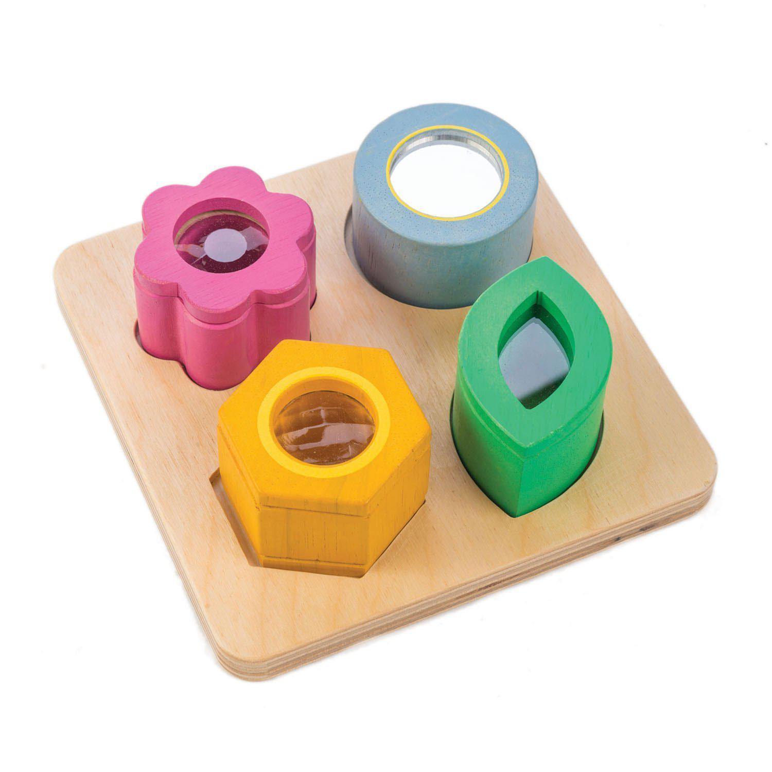 Vizuális érzékszervi tálka, prémium minőségű fából - Audio Sensory Tray - 5 darab - Tender Leaf Toys-Tender Leaf Toys-2-Játszma.ro - A maradandó élmények boltja