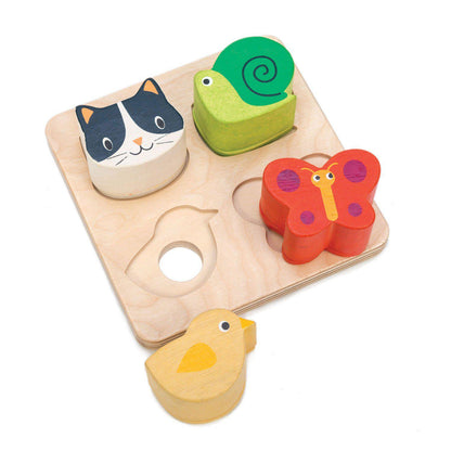 Tapintó érzékszervi tálka, prémium minőségű fából - Touch Sensory Tray - 5 darab - Tender Leaf Toys-Tender Leaf Toys-3-Játszma.ro - A maradandó élmények boltja