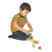3D kerti mágneses puzzle, prémium minőségű fából - Garden Magnetic Puzzle 3D - 9 darab - Tender Leaf Toys-Tender Leaf Toys-4-Játszma.ro - A maradandó élmények boltja