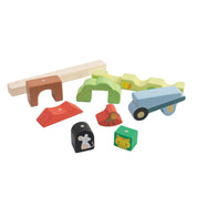 3D kerti mágneses puzzle, prémium minőségű fából - Garden Magnetic Puzzle 3D - 9 darab - Tender Leaf Toys-Tender Leaf Toys-3-Játszma.ro - A maradandó élmények boltja