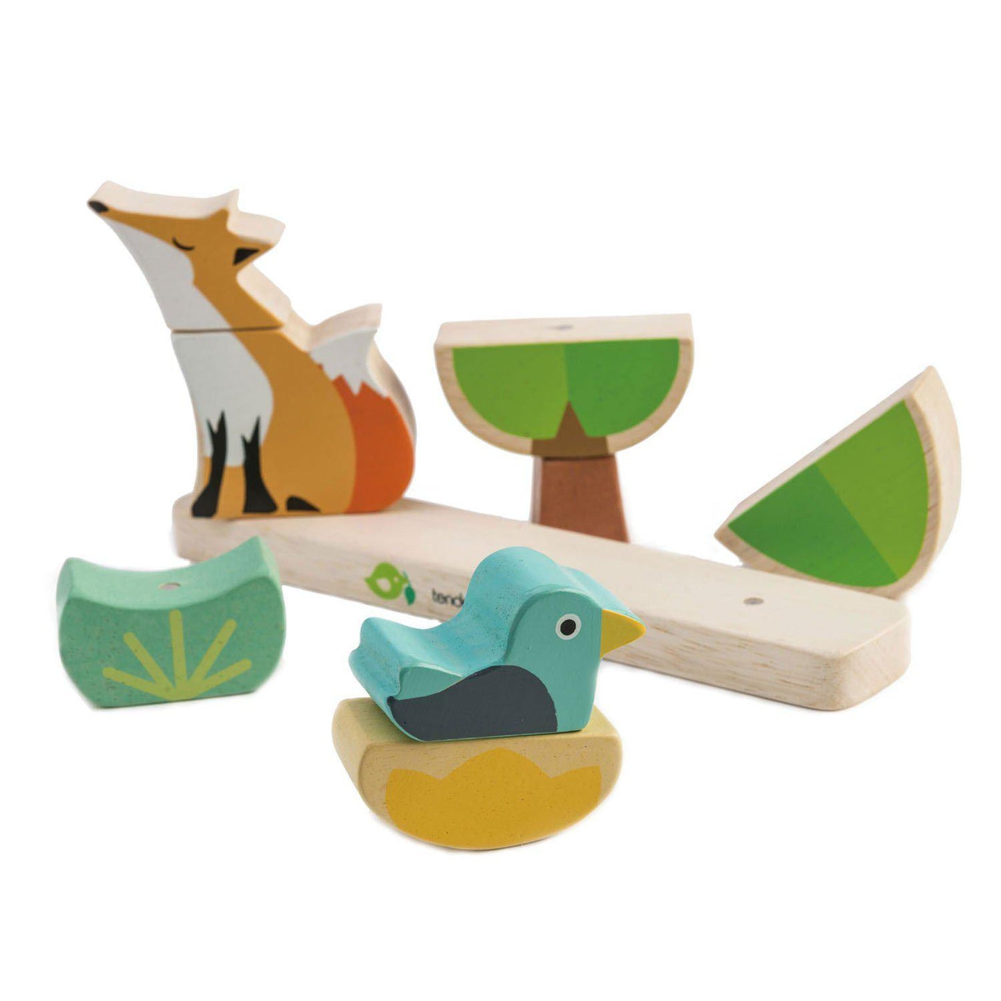 Erdei róka mágneses oktató puzzle, prémium minőségű fából - Foxy Magnetic Stacker - 8 darab - Tender Leaf Toys-Tender Leaf Toys-3-Játszma.ro - A maradandó élmények boltja