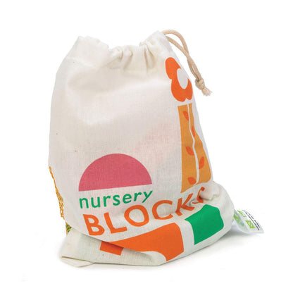 Ovis illusztrált kockák, prémium minőségű fából - Nursery Blocks - 15 darab - Tender Leaf Toys-Tender Leaf Toys-4-Játszma.ro - A maradandó élmények boltja