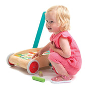 Járóka kockákkal, prémium minőségű fából - Baby Block Walker - 29 darab - Tender Leaf Toys-Tender Leaf Toys-6-Játszma.ro - A maradandó élmények boltja