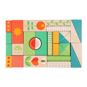 Járóka kockákkal, prémium minőségű fából - Baby Block Walker - 29 darab - Tender Leaf Toys-Tender Leaf Toys-5-Játszma.ro - A maradandó élmények boltja