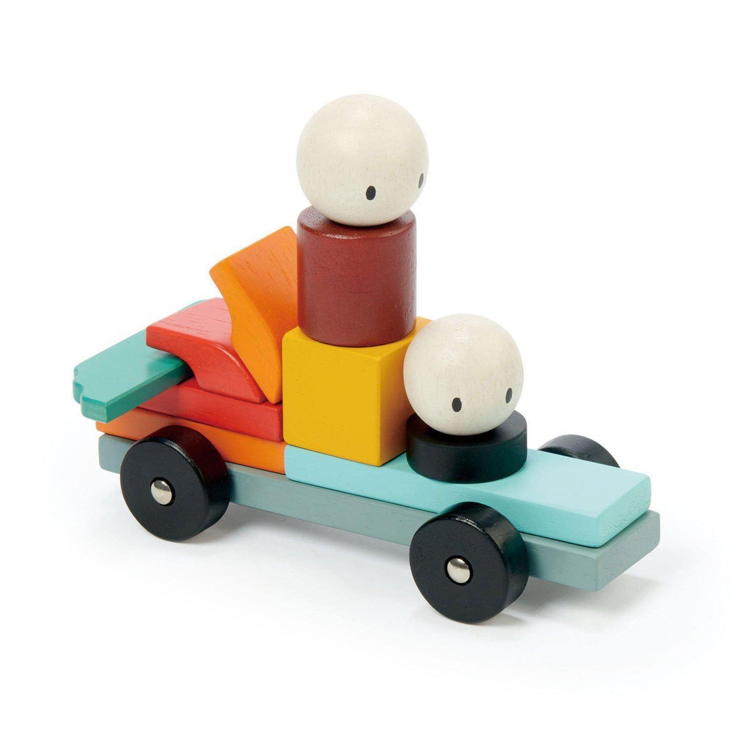 Racing Magblocks mágneses építő játék, prémium minőségű fából - Racing Magblocs - 14 darab -Tender Leaf Toys-Tender Leaf Toys-3-Játszma.ro - A maradandó élmények boltja