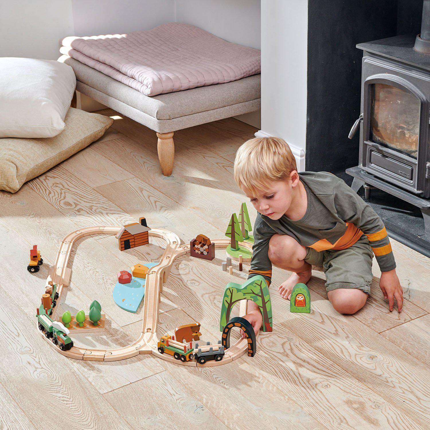 Erdei alagút, prémium minőségű fából - Forest Tunnels - Tender Leaf Toys-Tender Leaf Toys-4-Játszma.ro - A maradandó élmények boltja