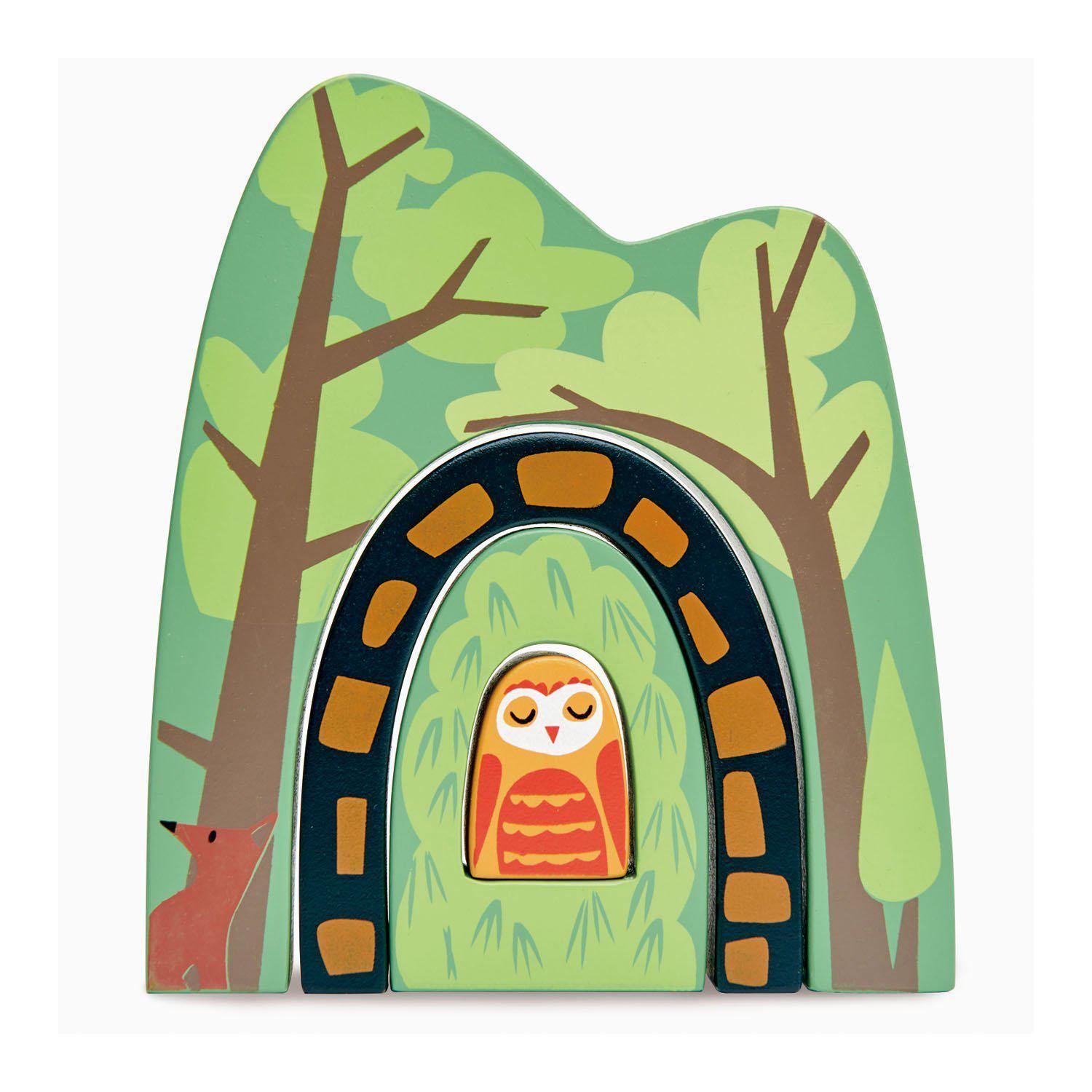 Erdei alagút, prémium minőségű fából - Forest Tunnels - Tender Leaf Toys-Tender Leaf Toys-2-Játszma.ro - A maradandó élmények boltja