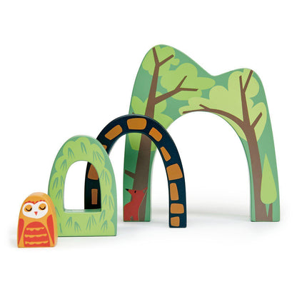 Erdei alagút, prémium minőségű fából - Forest Tunnels - Tender Leaf Toys-Tender Leaf Toys-3-Játszma.ro - A maradandó élmények boltja