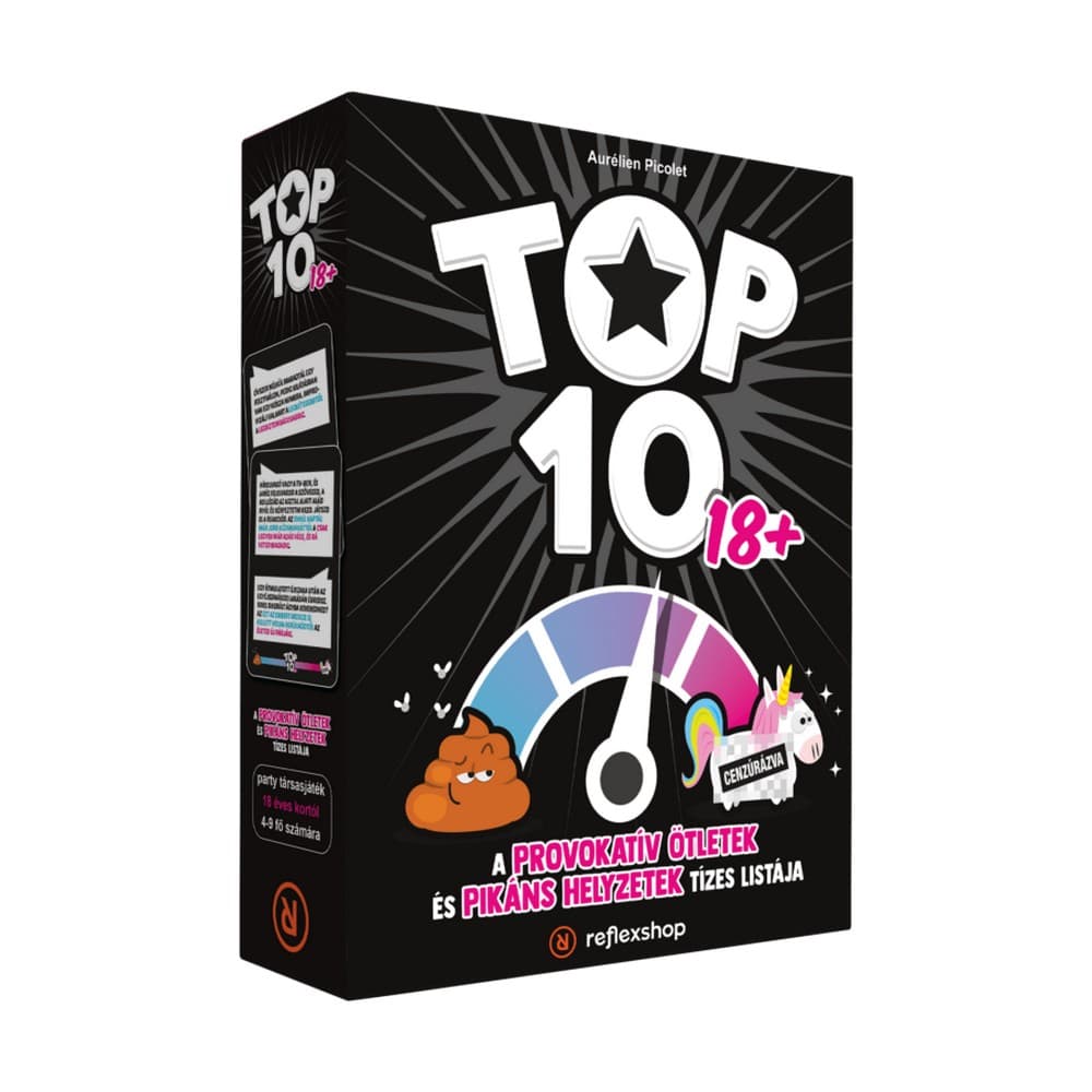 TOP10 (18+) társasjáték