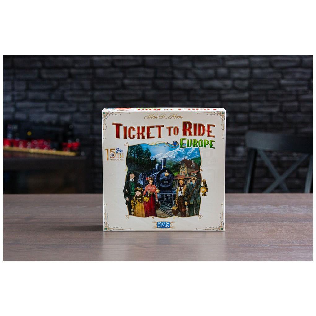 (ELŐRENDELÉS) Ticket to Ride: Europe – 15th Anniversary (EN) - Játszma.ro - A maradandó élmények boltja