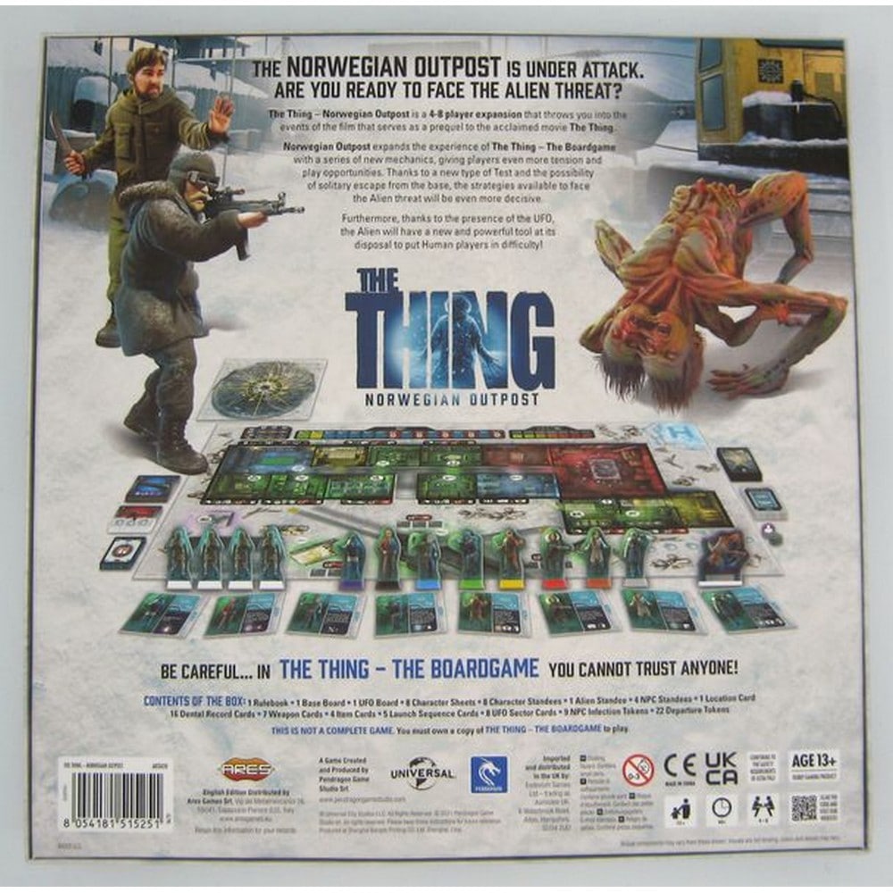 The Thing: Norwegian Outpost angol nyelvű kiegészítő