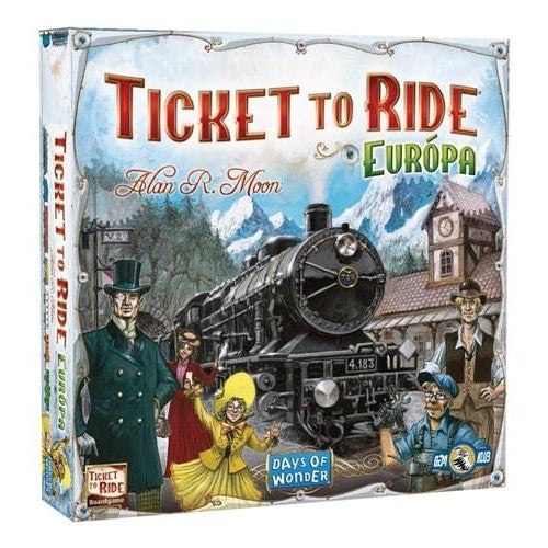 Ticket to Ride - Európa (magyar kiadás)-Days Of Wonder-1-Játszma.ro - A maradandó élmények boltja
