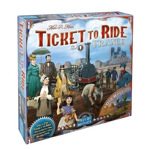 Ticket to Ride - France & Old West-Days Of Wonder-1-Játszma.ro - A maradandó élmények boltja