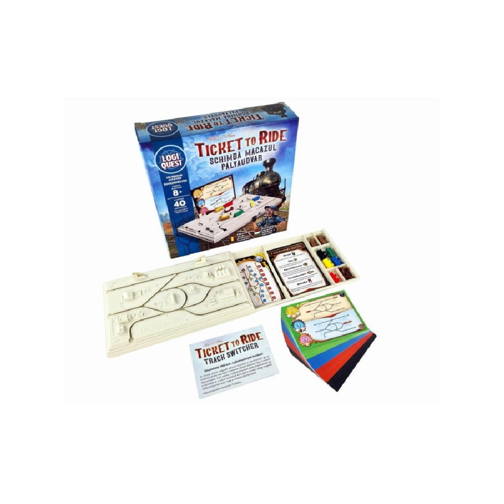 Logiquest Ticket To Ride magyar nyelvű logikai játék