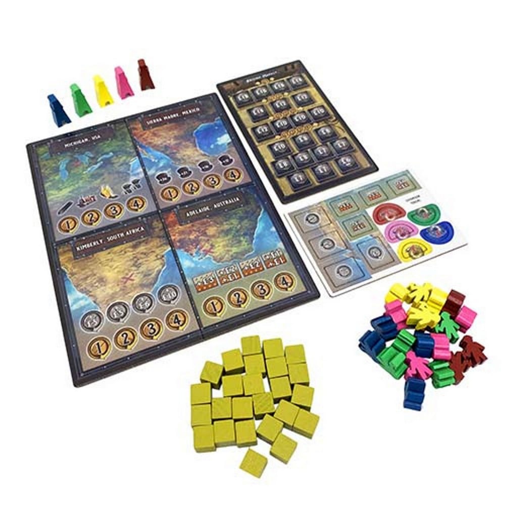 Tinners' Trail: Expansion Box angol nyelvű társasjáték