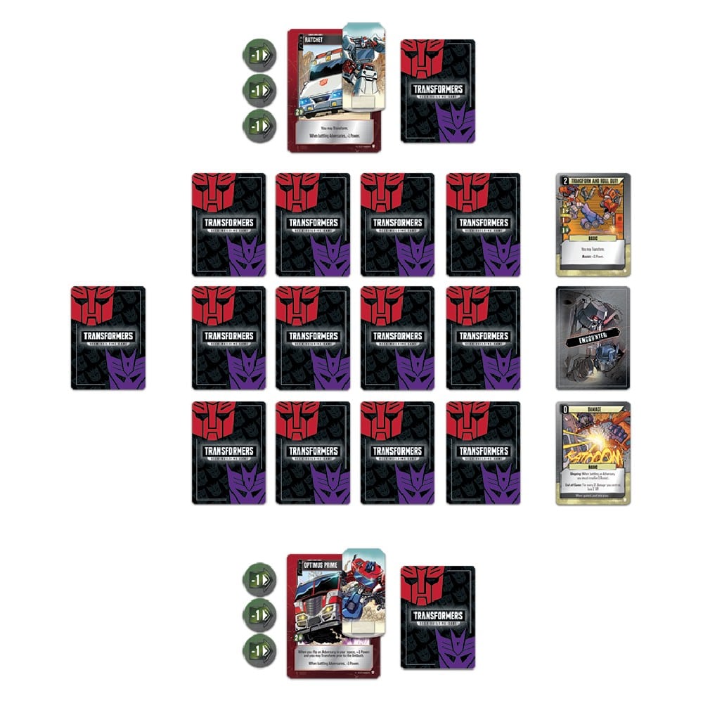 Transformers Deck-Building Game angol nyelvű társasjáték