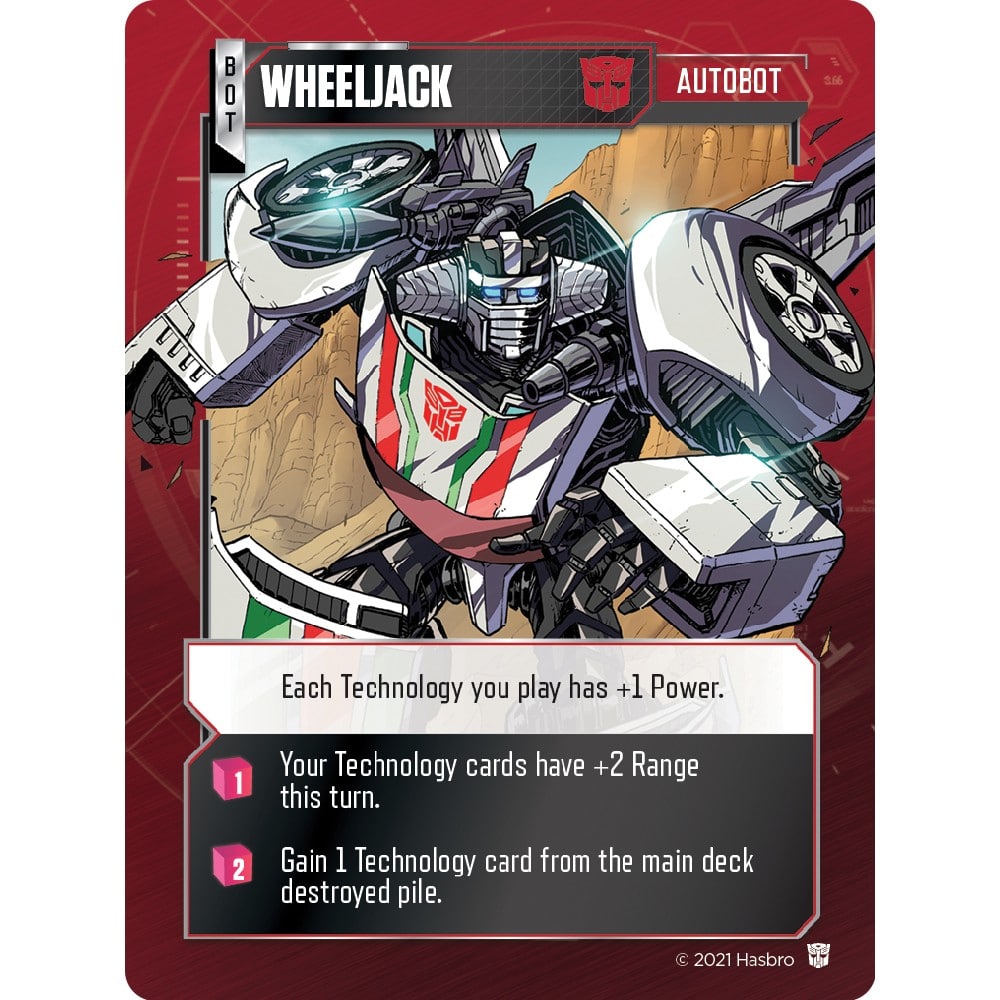 Transformers Deck-Building Game angol nyelvű társasjáték