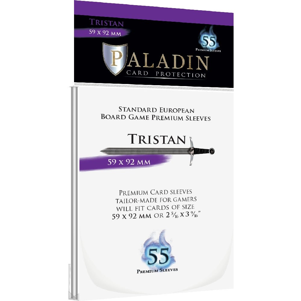 Paladin Sleeves - Tristan Premium Standard European 59x92mm