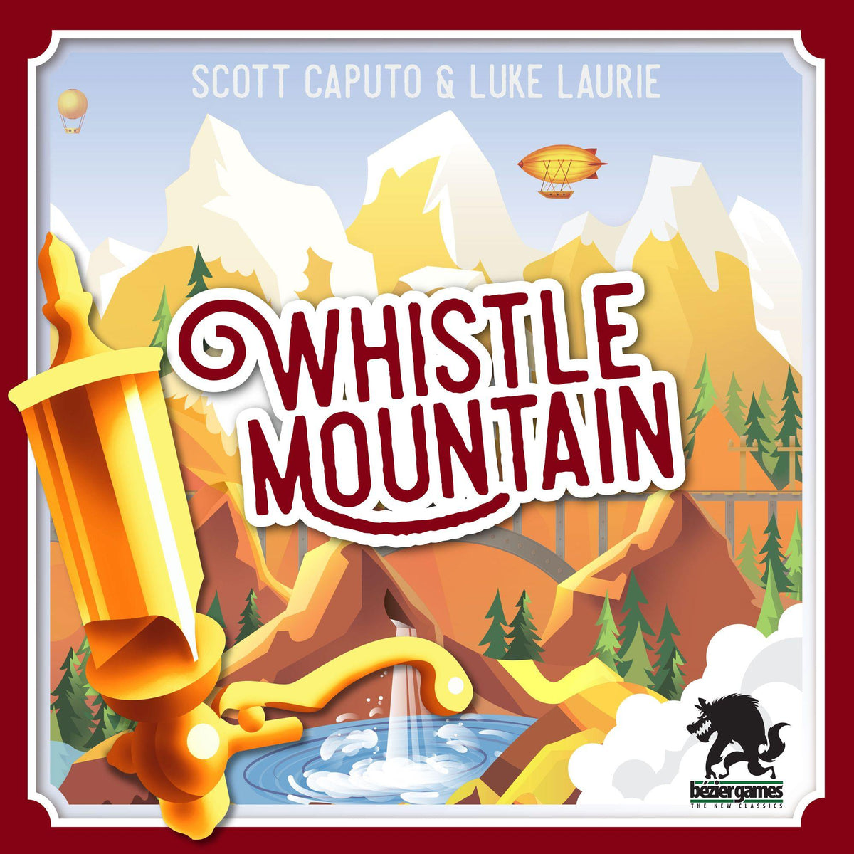 Whistle Mountain angol nyelvű társasjáték